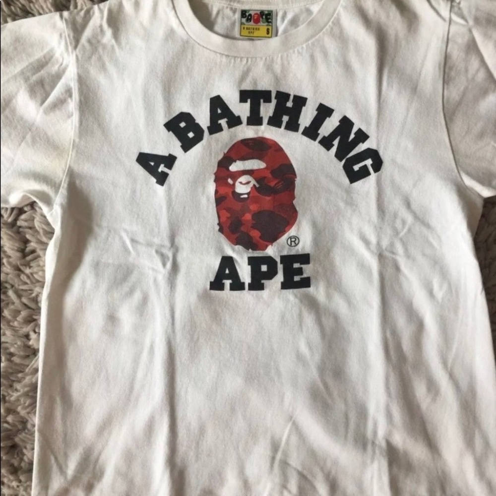 Bape Tee Collection Size M and L